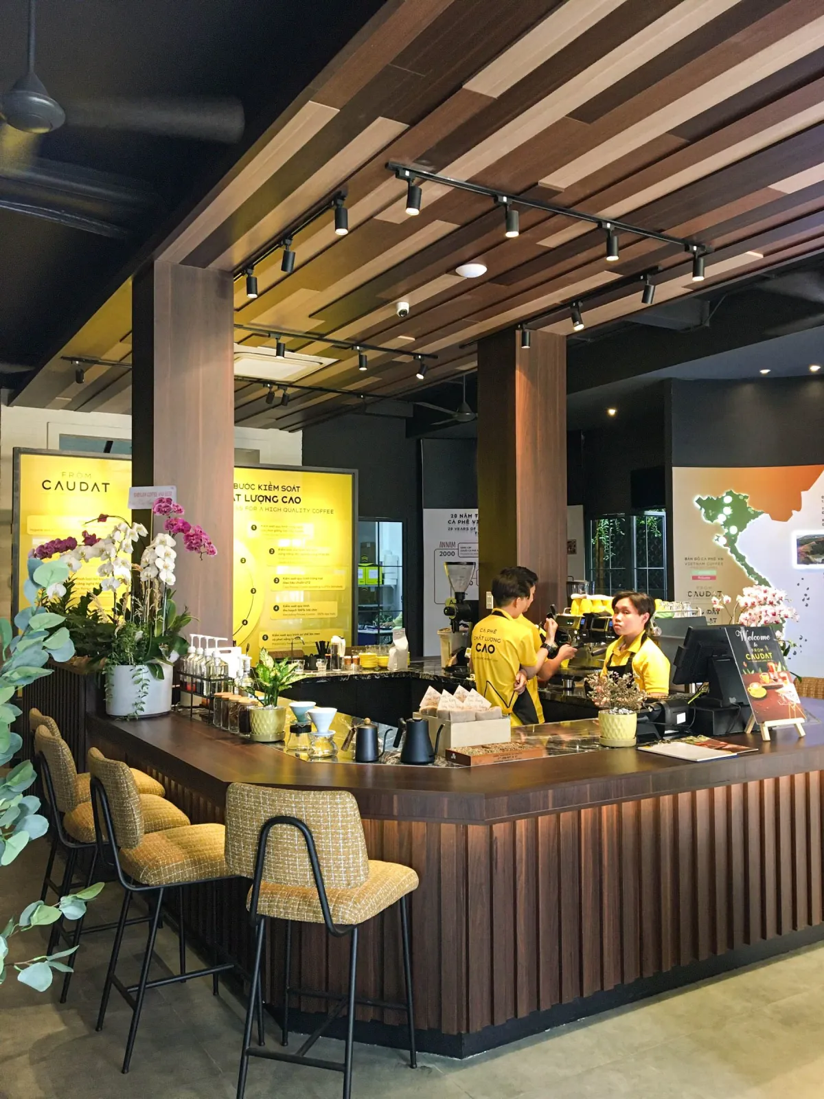 Quầy thu ngân Cầu Đất Showroom